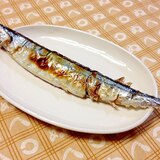 臭みなし☆秋刀魚の塩焼き